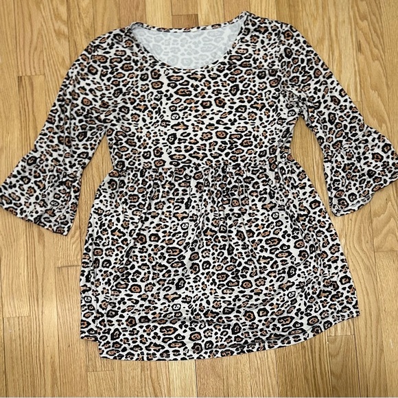 Tops - Maternity Leopard Print Shirt